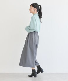 earth music&ecology フリルピンタックブラウス