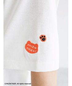 Green Parks ムジークタイガー／手書き風刺しゅうＴシャツ