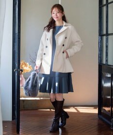 Tiaclasse ショートトレンチコート