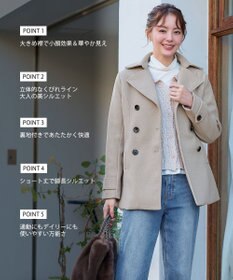 Tiaclasse ショートトレンチコート