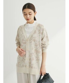 Green Parks ニュアンス柄ニットカーディガン