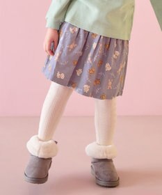 ANY KIDS アニマル 総柄 スカパン