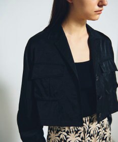 GRACE CONTINENTAL クロップドミリタリージャケット