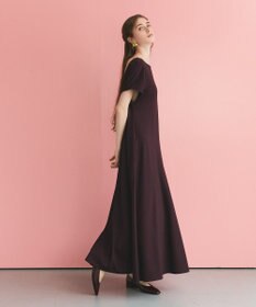 GRACE CONTINENTAL バックオープンポンチワンピース