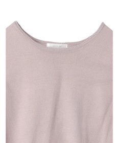 Green Parks ・swing by チュールレイヤーノースリーブニット