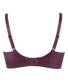 WACOAL 【小さく見せるブラ】 シンプル ブラジャー 着やせ効果 コンパクトにメイク バストの突出をおさえる 背中の段差を軽減 大きいサイズ レディース BRB452 /ワコール