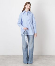 MOONBAT 【遮光/晴雨兼用日傘】POLO RALPH LAUREN（ポロラルフローレン） 折りたたみ日傘 エンブフリル 遮熱 UV