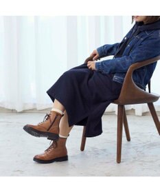 ing <ing>【WEB限定】レースアップショートブーツ