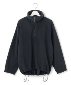 ICB L 【洗える】 トスカーナフリース ハーフジッププルオーバー