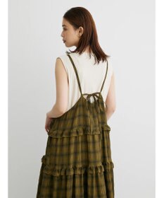 Green Parks ・Ｐｅｔｉｔ　Ｆｌｅｕｒ　フリルティアードキャミワンピ