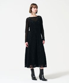 GRACE CONTINENTAL モールレースキャミワンピース