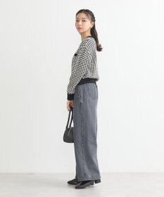 earth music&ecology ジャガードニットプルオーバー