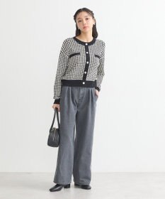 earth music&ecology ジャガードニットプルオーバー