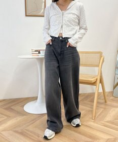 WEGO サマーデニムルーズワイドパンツ