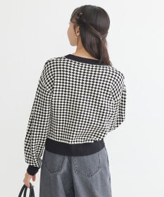 earth music&ecology ジャガードニットプルオーバー