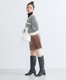 earth music&ecology ジャガードニットプルオーバー