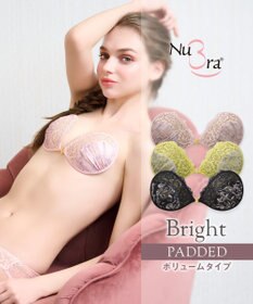 BRADELIS New York 【NuBra / ボリュームアップ】パテッドヌーブラ ブライト  ブラ特有の締めつけがないストレスフリーブラ