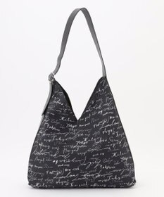 ICB 【A4サイズ収納可】5cityレタードプリント ショルダーバッグ 5cityプリント系