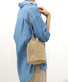 FOLNA RD ベロア巾着ショルダー