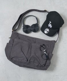 WEGO 立体ポケットキャンバスショルダー