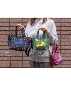 tsumori chisato CARRY きらネコてんてん ハンドバッグ 2way ショルダーバッグ
