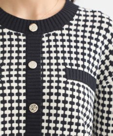 earth music&ecology ジャガードニットプルオーバー