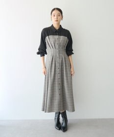 YECCA VECCA ベアドッキングワンピース