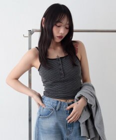 WEGO ヘンリーデザインカップインキャミ