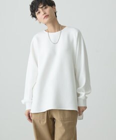 AMERICAN HOLIC ドルマン異素材ポンチプルオーバー