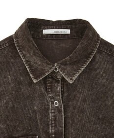 Green Parks ・ＥＬＥＮＣＡＲＥ　ＤＵＥ　ケミカルコーデュロイシャツ