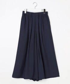 自由区 【セットアップ対応・接触冷感・UVケア・洗える】エアリーツイルキュロット パンツ