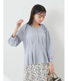 earth music&ecology ペプラムブラウス