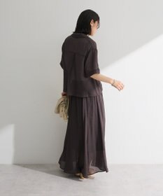 Green Parks ＳＥＴ２点　シャツスカートセットアップ
