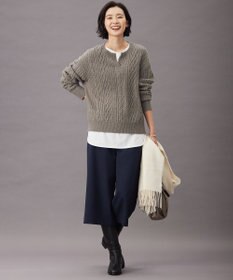 J.PRESS LADIES カシミヤ リバーシブル ヘリンボーン ストール