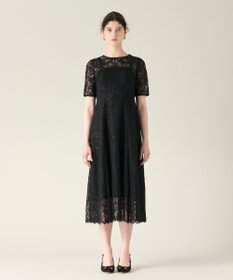 GRACE CONTINENTAL コードレースフレアドレス