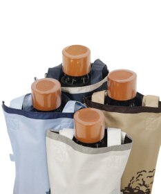 MOONBAT 【遮光100%/収納バッグ付き】SOLFEGE MODE  晴雨兼用 折りたたみ日傘 街並プリント