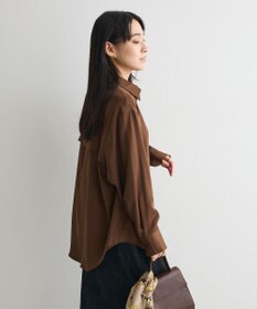 CRAFT STANDARD BOUTIQUE オーバーサイズサテンシャツ