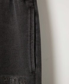 WEGO ピグメントロゴスウェットパンツ