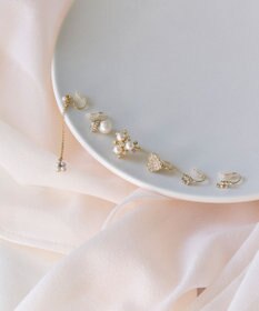 Phoebe 〈痛くないシリーズ/金属アレルギー対応〉タイニーコスモビジューライトフィットイヤリング　小粒/小さい/小さめ