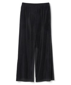 uncrave シアーベロアリブ ギャザーパンツ