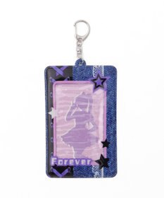 WEGO 【痛バ＆推し活グッズ】デニムグラフィックカードホルダーキーホルダー