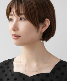 TOCCA 【WEB限定】SEEDS NECKLACE K10ホワイトゴールド ネックレス