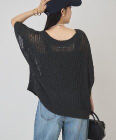 AMERICAN HOLIC 透かし畦ルーズニット