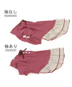 PET PARADISE ペットパラダイス ペティヒート プレミアム  ワンピース 《花ボタン柄》 小型犬