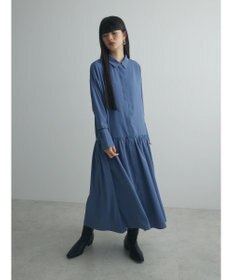 Green Parks armonia．配色シャツワンピース