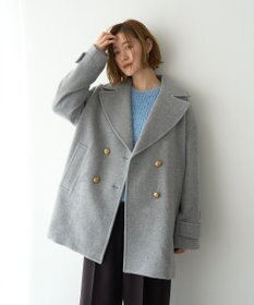 YECCA VECCA ラメシャギーボートネックニット