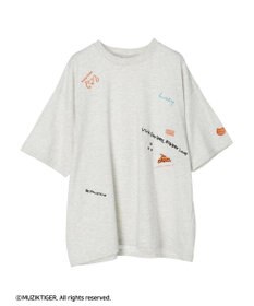 Green Parks ムジークタイガー／手書き風刺しゅうＴシャツ