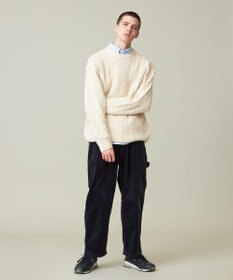 J.PRESS YORK STREET 【UNISEX】アランケーブルニット