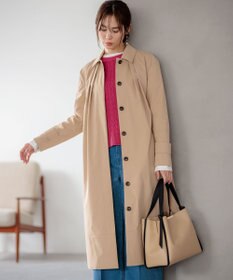 組曲 L 【WEB限定】ライトトレンチ ステンカラーコート