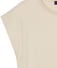 JOSEPH 【洗える】ポプリンジャージー　キャップスリーブドレス